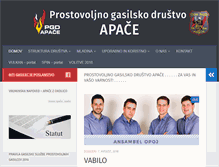 Tablet Screenshot of pgd-apace.si